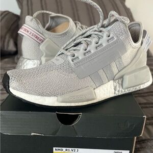 adidas Black Shoe Box with NMD_R1.V2 J Label